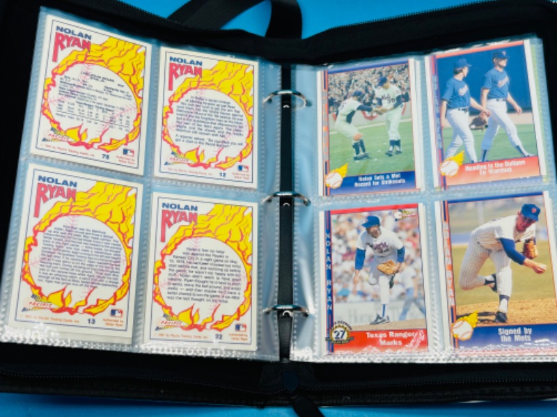 Photo 6 of 811925…final sale no returns/refunds 64 Nolan Ryan trading cards in binder 