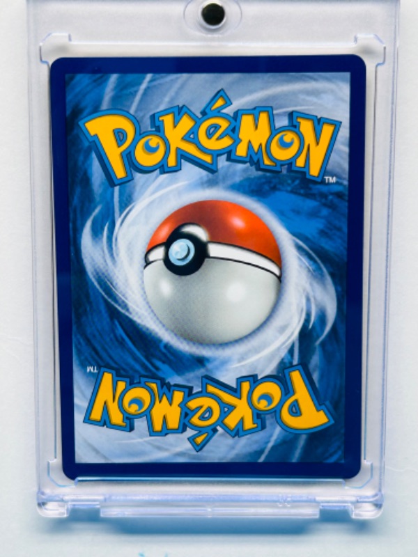 Photo 2 of 811945…Pokémon holo card  in hard plastic case sv17/sv94