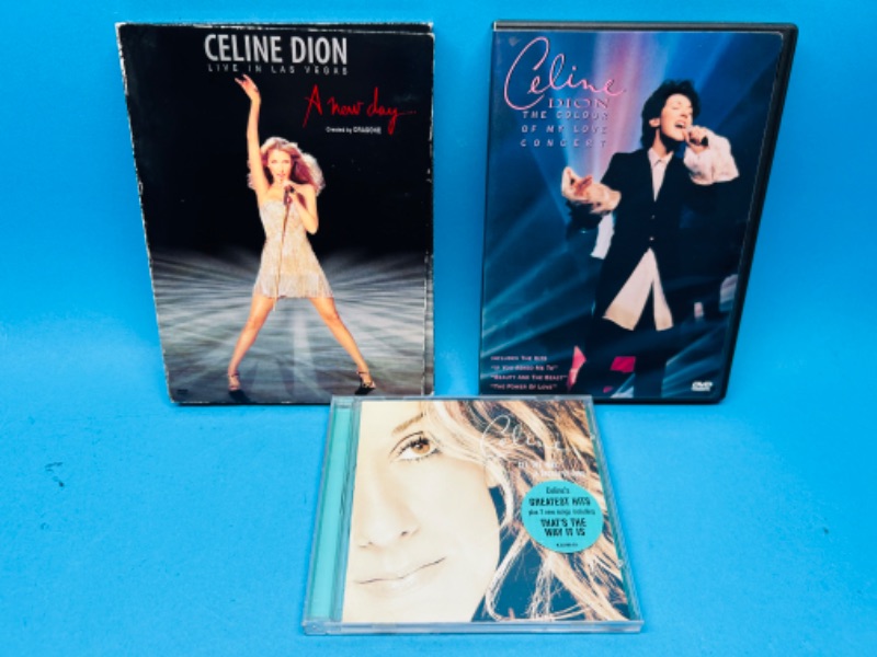 Photo 1 of 811985…Celine Dion live concert DVDs and CD