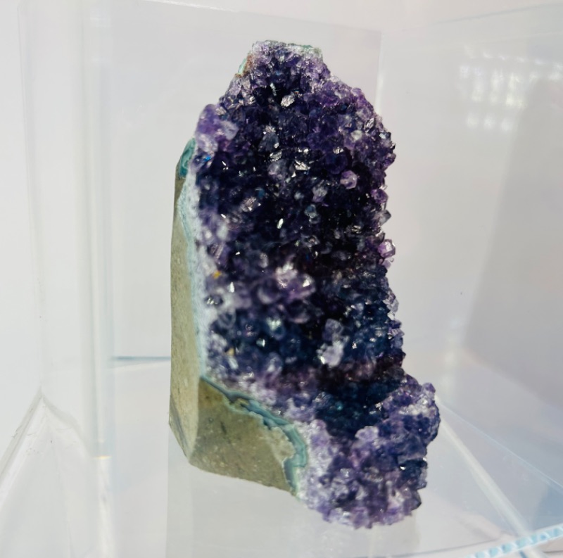 Photo 1 of 811999…amethyst rock in 4x4” display case