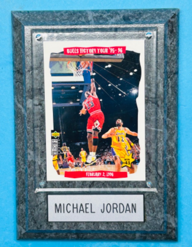 Photo 1 of 812002…vintage Michael Jordan plaque 