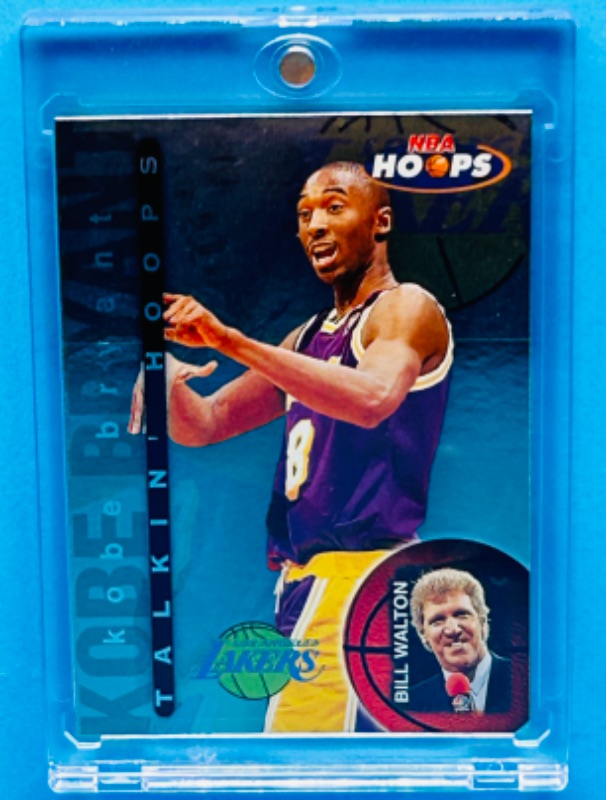 Photo 3 of 812009…NBA Hoops Kobe Bryant holo card 15  in hard plastic case 