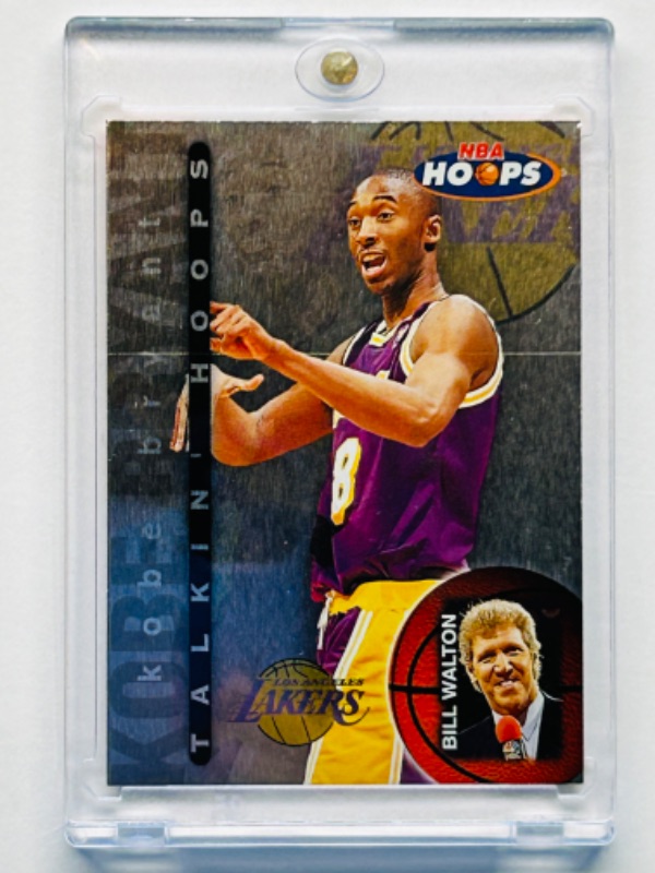 Photo 1 of 812009…NBA Hoops Kobe Bryant holo card 15  in hard plastic case 