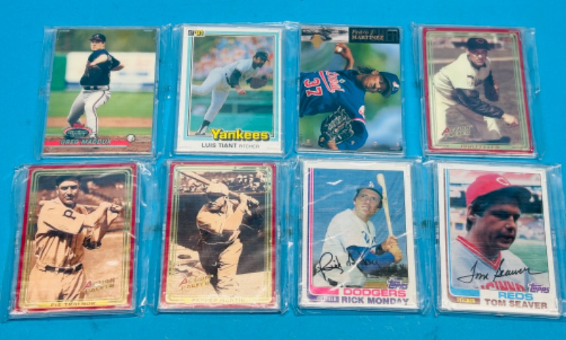 Photo 1 of 812012…  8 sports cards in hard plastic cases