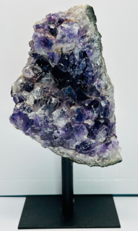 Photo 1 of 812014…7” amethyst crystal rock on stand-height includes stand