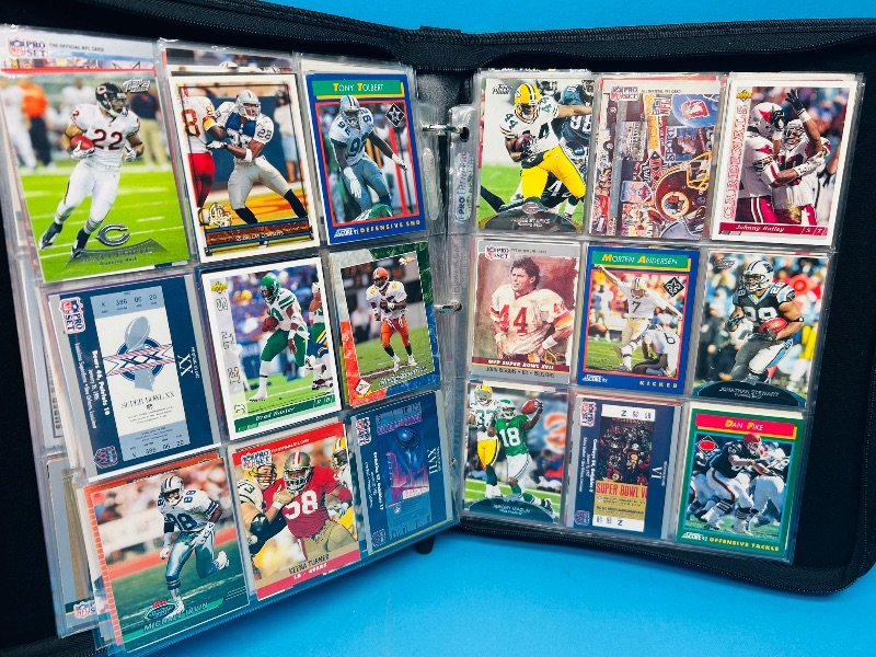 Photo 12 of 812020…final sale no returns/refunds-288 mixed football cards in binder