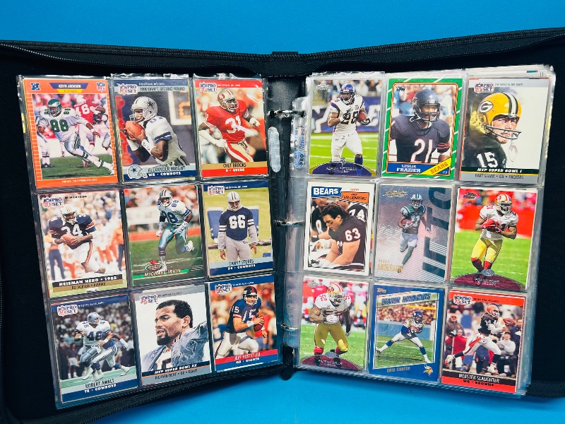 Photo 14 of 812020…final sale no returns/refunds-288 mixed football cards in binder