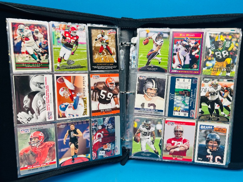 Photo 15 of 812020…final sale no returns/refunds-288 mixed football cards in binder