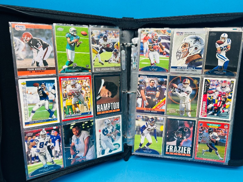 Photo 17 of 812020…final sale no returns/refunds-288 mixed football cards in binder