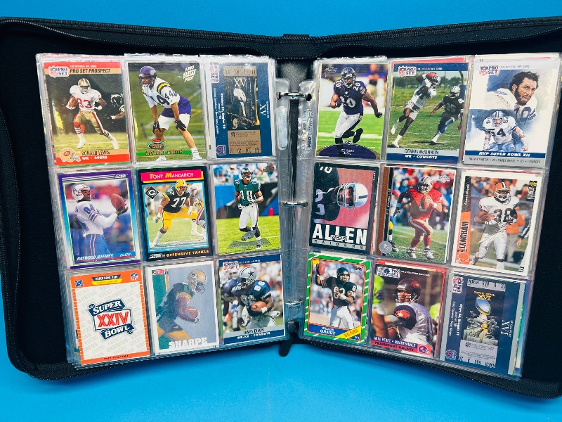 Photo 7 of 812020…final sale no returns/refunds-288 mixed football cards in binder