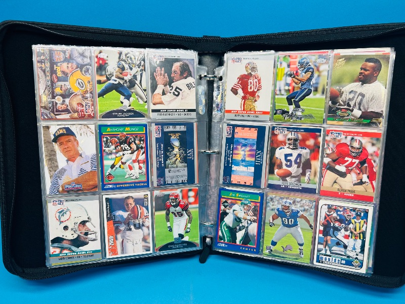 Photo 8 of 812020…final sale no returns/refunds-288 mixed football cards in binder