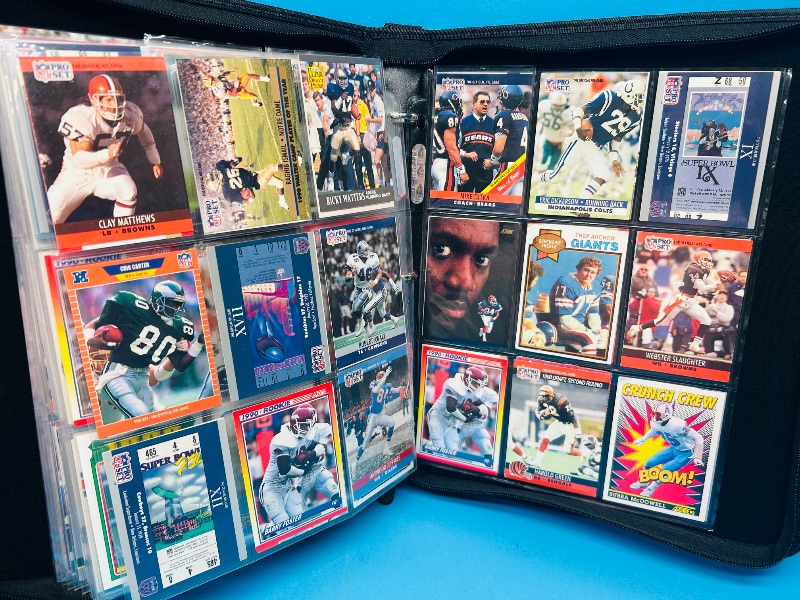 Photo 6 of 812020…final sale no returns/refunds-288 mixed football cards in binder