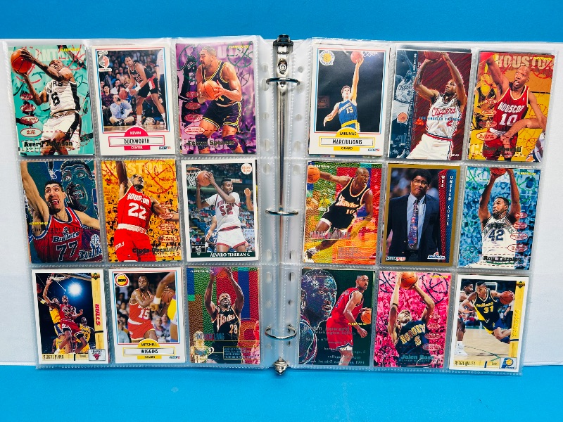 Photo 12 of 812023… Final sale no returns/refunds-252 mixed basketball cards in binder 