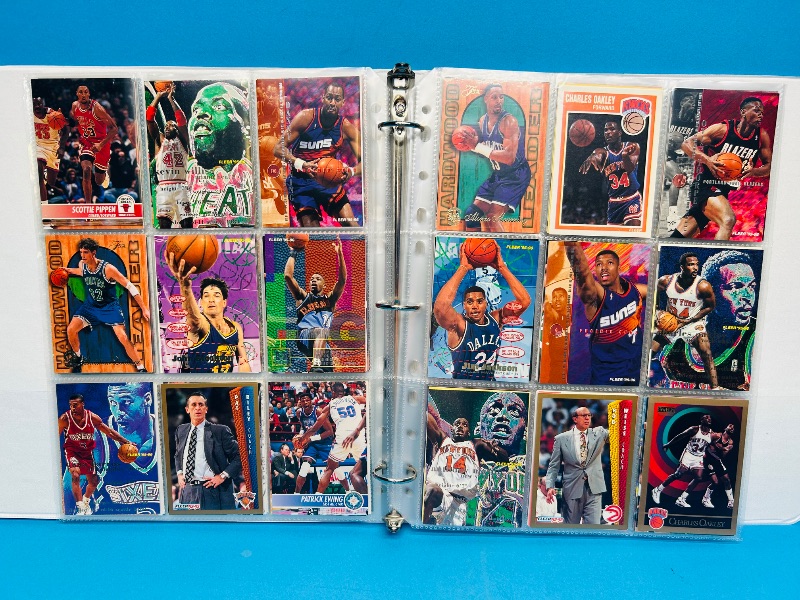 Photo 15 of 812023… Final sale no returns/refunds-252 mixed basketball cards in binder 