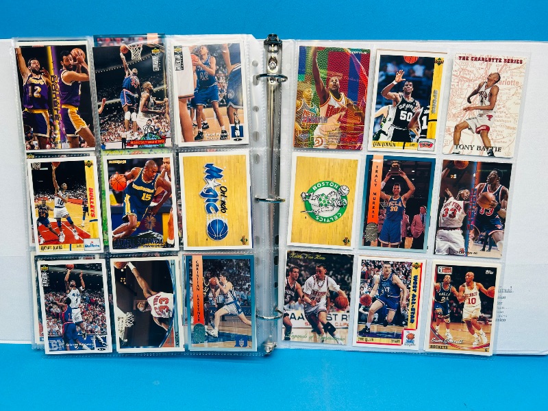 Photo 3 of 812023… Final sale no returns/refunds-252 mixed basketball cards in binder 