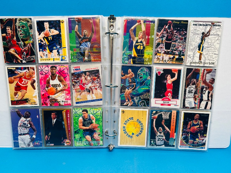 Photo 7 of 812023… Final sale no returns/refunds-252 mixed basketball cards in binder 