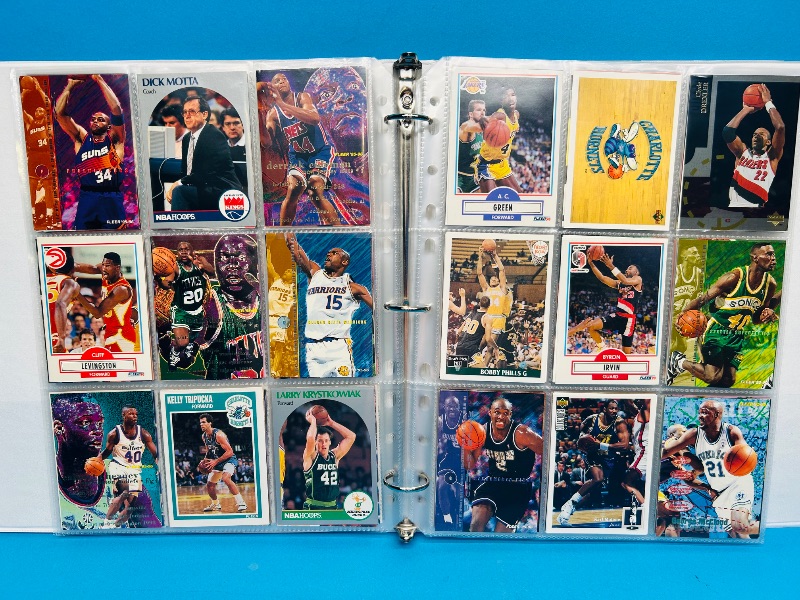 Photo 8 of 812023… Final sale no returns/refunds-252 mixed basketball cards in binder 