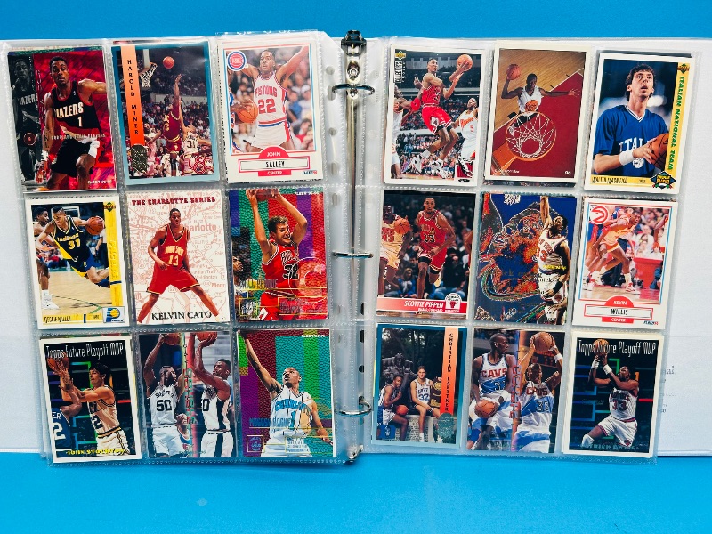 Photo 5 of 812023… Final sale no returns/refunds-252 mixed basketball cards in binder 