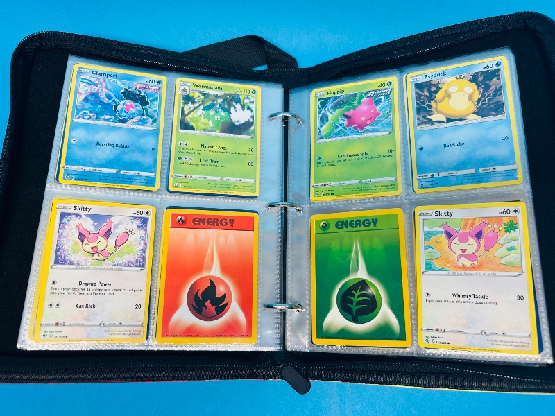 Photo 21 of 812027… Final sale no returns/refunds -160 mixed Pokemon cards in binder