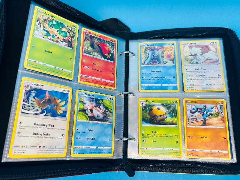 Photo 11 of 812027… Final sale no returns/refunds -160 mixed Pokemon cards in binder