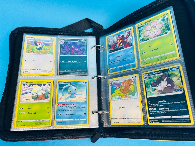 Photo 16 of 812027… Final sale no returns/refunds -160 mixed Pokemon cards in binder