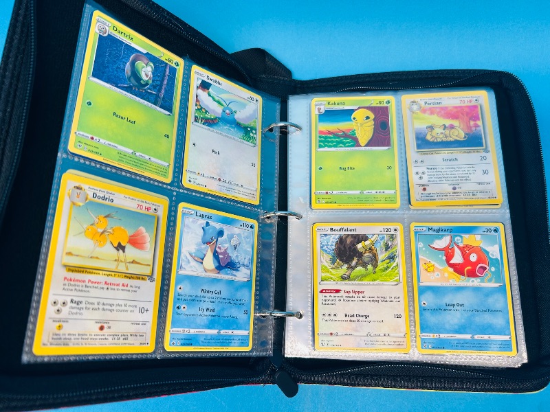 Photo 7 of 812027… Final sale no returns/refunds -160 mixed Pokemon cards in binder