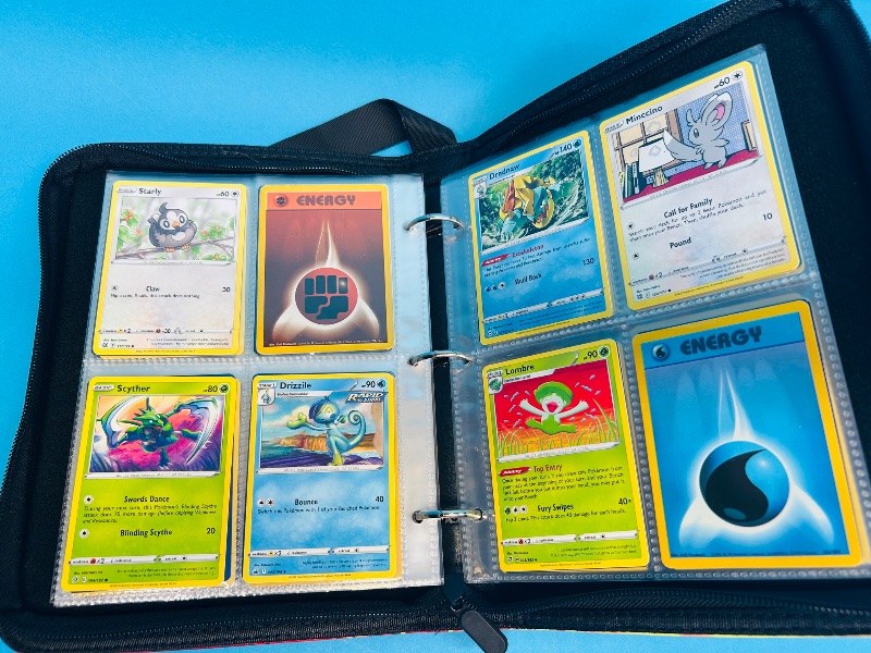 Photo 18 of 812027… Final sale no returns/refunds -160 mixed Pokemon cards in binder