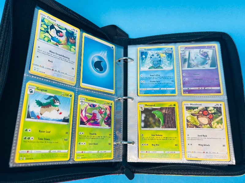 Photo 10 of 812027… Final sale no returns/refunds -160 mixed Pokemon cards in binder