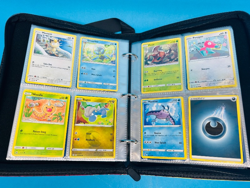 Photo 6 of 812027… Final sale no returns/refunds -160 mixed Pokemon cards in binder