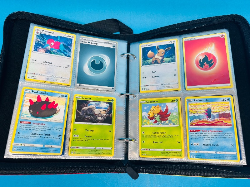 Photo 19 of 812027… Final sale no returns/refunds -160 mixed Pokemon cards in binder