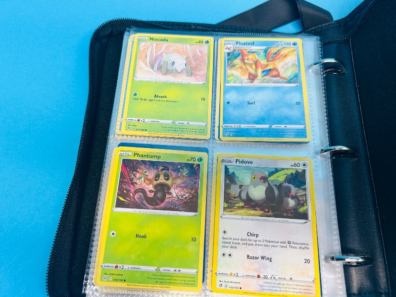 Photo 4 of 812027… Final sale no returns/refunds -160 mixed Pokemon cards in binder