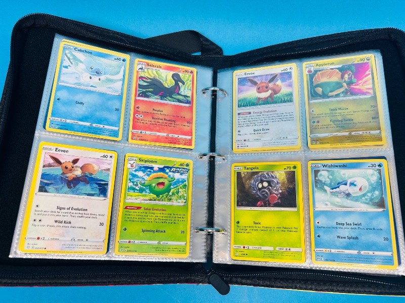 Photo 15 of 812027… Final sale no returns/refunds -160 mixed Pokemon cards in binder