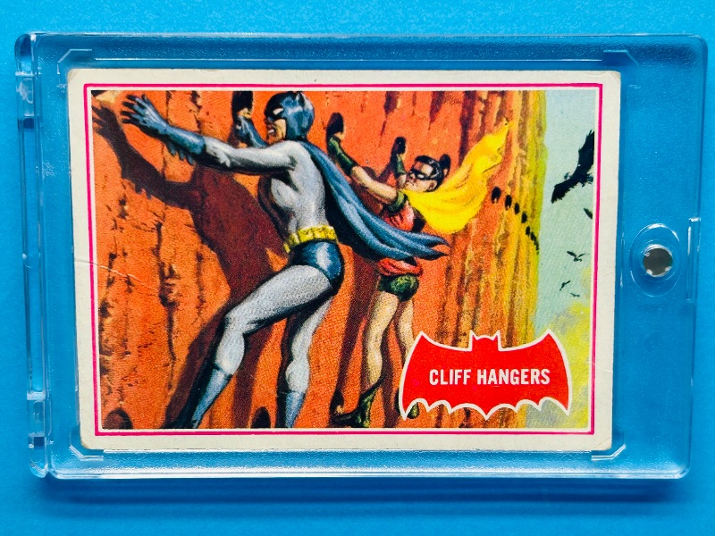 Photo 1 of 812038…vintage 1966 Batman card in hard plastic case