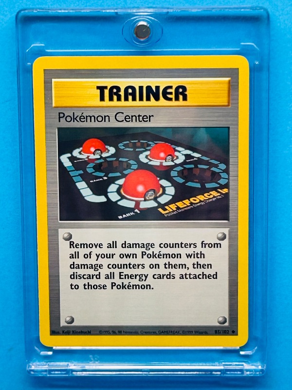 Photo 1 of 812042…Pokémon Trainer  card in hard plastic case 85/102