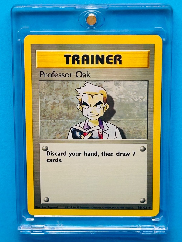 Photo 1 of 812043…Pokémon trainer  card in hard plastic case 88/102