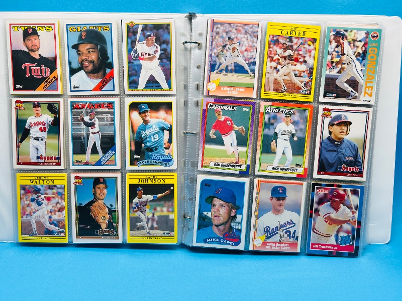 Photo 14 of 812065…final sale no returns/refunds- 324 mixed baseball cards in binder