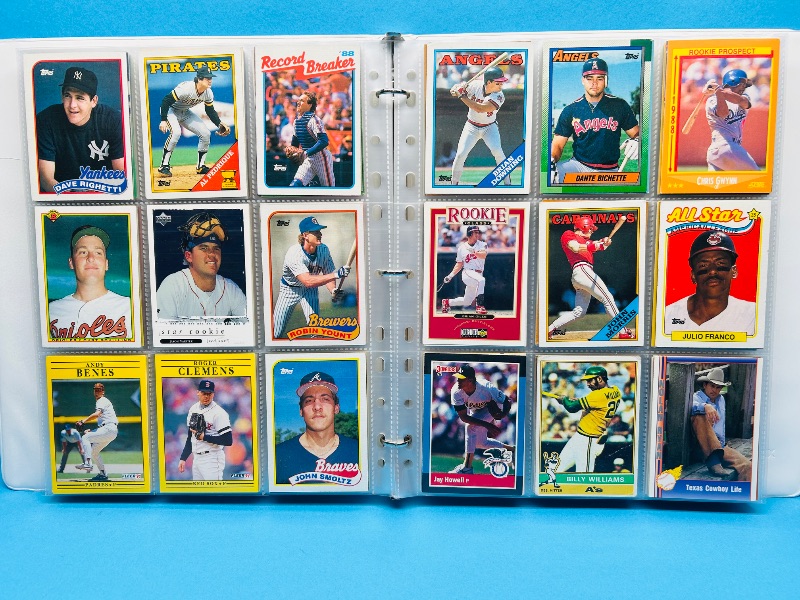 Photo 9 of 812065…final sale no returns/refunds- 324 mixed baseball cards in binder