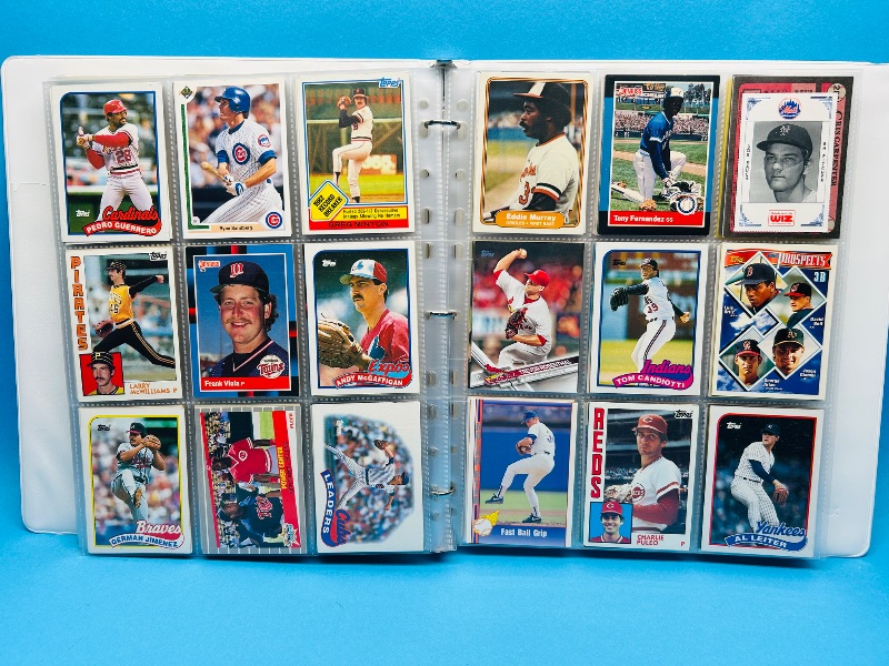 Photo 7 of 812065…final sale no returns/refunds- 324 mixed baseball cards in binder