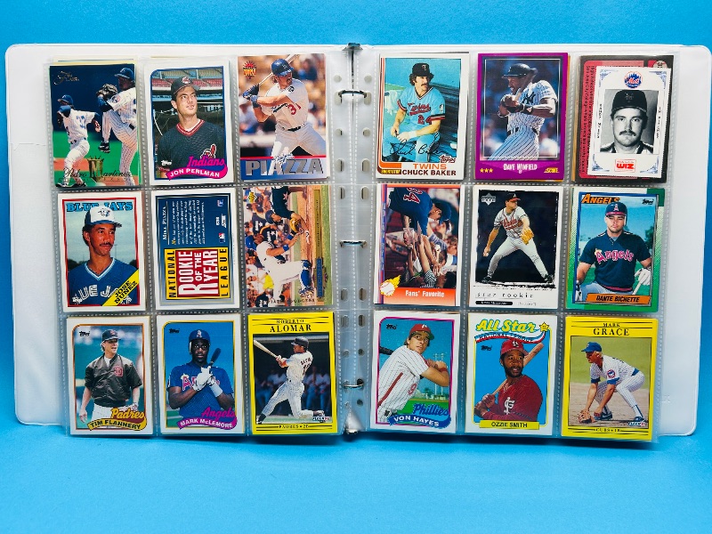 Photo 13 of 812065…final sale no returns/refunds- 324 mixed baseball cards in binder