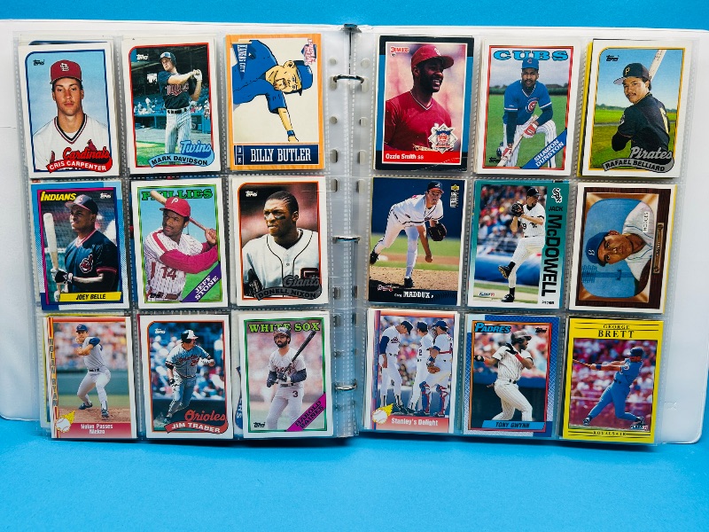 Photo 11 of 812065…final sale no returns/refunds- 324 mixed baseball cards in binder