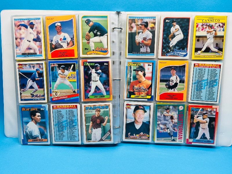 Photo 5 of 812065…final sale no returns/refunds- 324 mixed baseball cards in binder