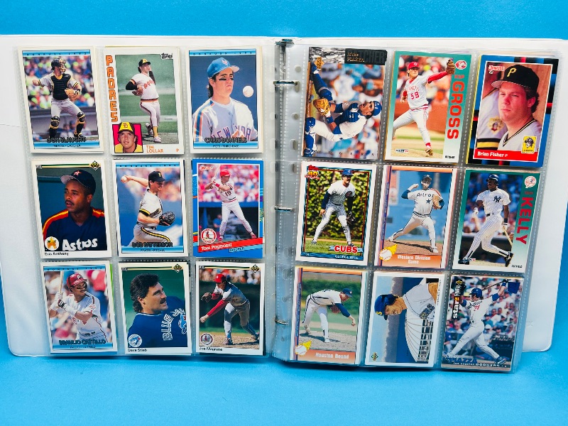 Photo 17 of 812065…final sale no returns/refunds- 324 mixed baseball cards in binder