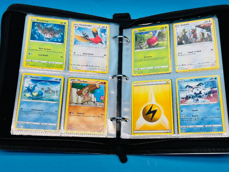 Photo 9 of 812102…final sale no returns/refunds-144 mixed Pokemon cards in binder 