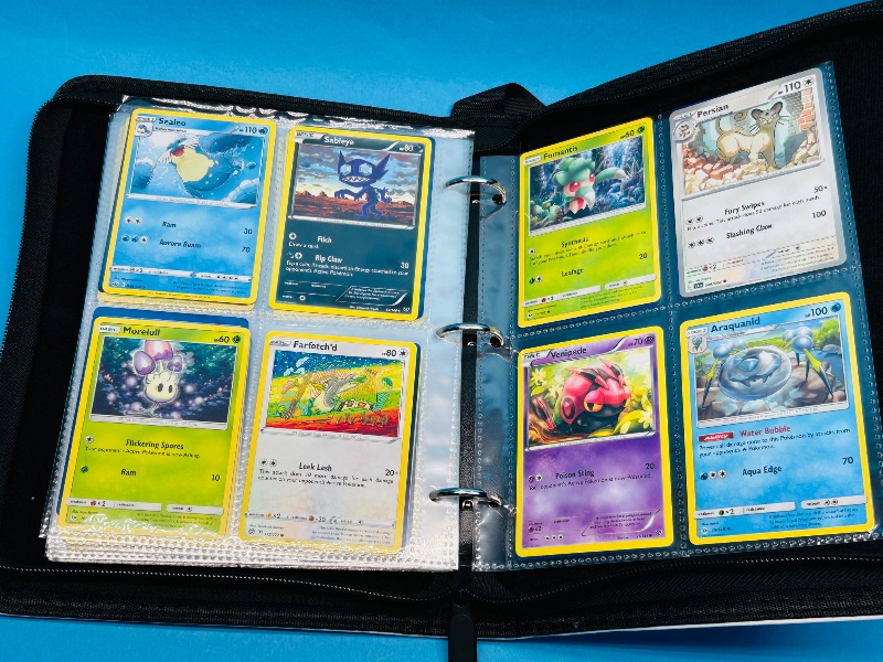 Photo 4 of 812102…final sale no returns/refunds-144 mixed Pokemon cards in binder 