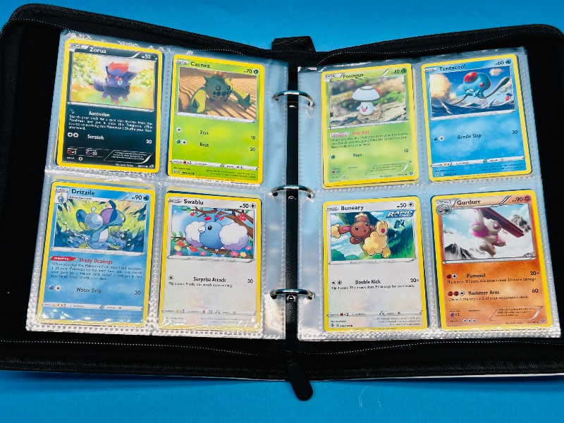 Photo 11 of 812102…final sale no returns/refunds-144 mixed Pokemon cards in binder 