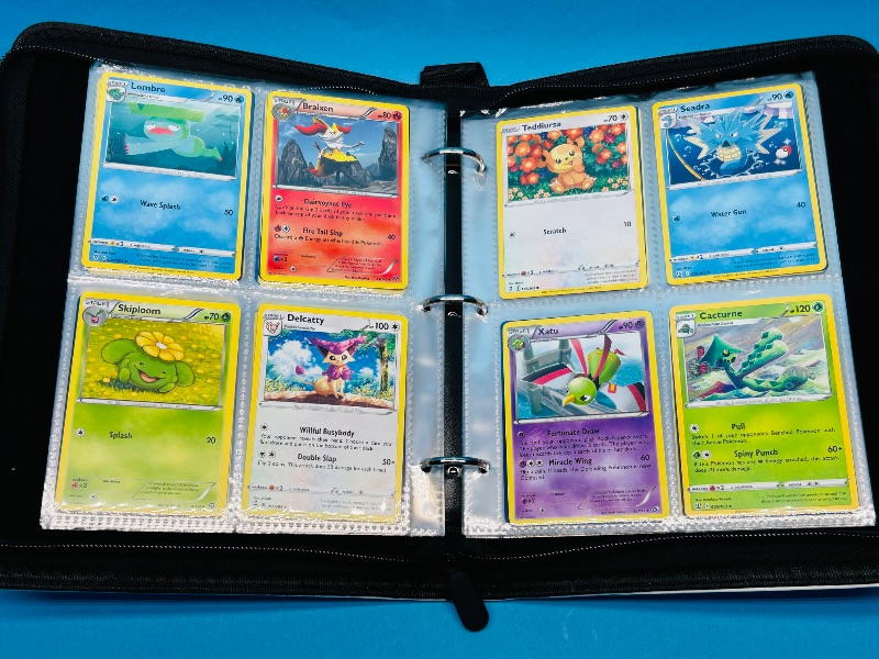 Photo 8 of 812102…final sale no returns/refunds-144 mixed Pokemon cards in binder 