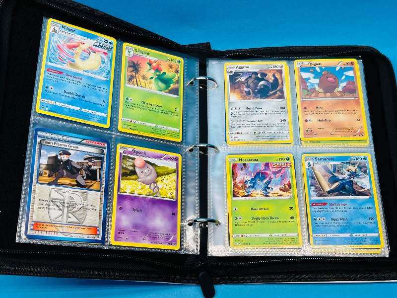 Photo 15 of 812102…final sale no returns/refunds-144 mixed Pokemon cards in binder 