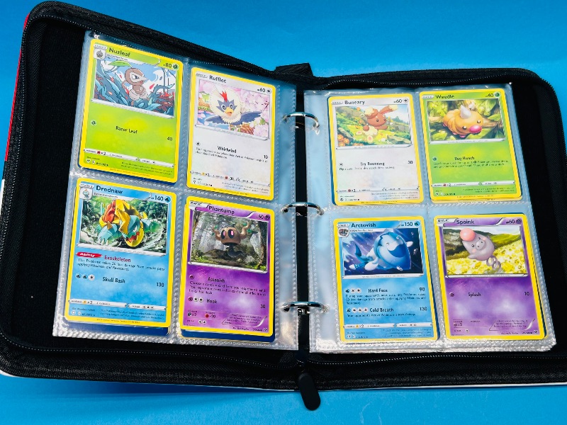 Photo 17 of 812102…final sale no returns/refunds-144 mixed Pokemon cards in binder 