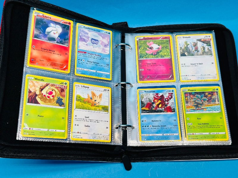 Photo 16 of 812102…final sale no returns/refunds-144 mixed Pokemon cards in binder 