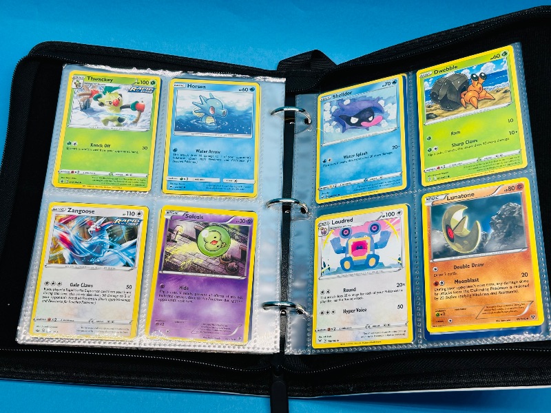 Photo 5 of 812102…final sale no returns/refunds-144 mixed Pokemon cards in binder 